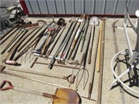 Assorted  Yard Hand Tools