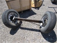 Axle with Tires