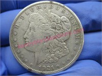 1921-S morgan silver dollar