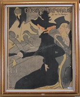 Toulouse-Lautrec Divan Japonais poster
