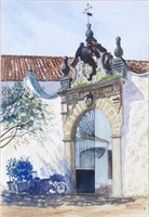 Crawford Donnelly 20x14 WC "Spanish Gate"
