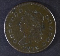 1813 LARGE CENT  XF