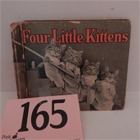 "FOUR LITTLE KITTENS" ANTIQUE BOOK (NOT IN THE