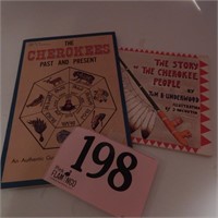 "THE STORY OF THE CHEROKEE PEOPLE" 1961 AND "THE