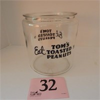 COLLECTIBLE TOM'S TOASTED PEANUTS CANISTER
