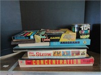 Vintage Board Games(Old Crayon Set)