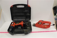 Black decker drill and hedge trimmer (missing