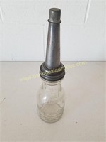 Brookings Glass Oil Bottle Cincinnati, OH