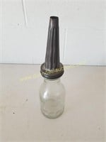 Dover Glass Oil Bottle Cambridge, MASS