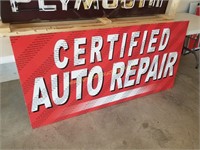 Certified Auto Repair NOS SST 70"x35"