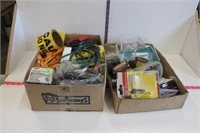 2 lots of misc electrical supplies