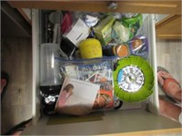 Contents of four drawers