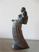 Carved ebony figure