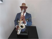 Saxophone player figure