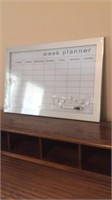 New magnetic weekly planner