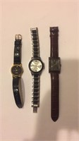 Three men's watches