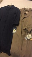 New with tags size 10 Navy and khaki trenchcoats