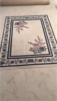 4 x 5 floral rug
