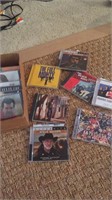 Box of miscellaneous CDs