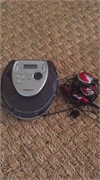 Audio phase portable CD player