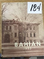 1955 BAHIAN BARRON WI. YEARBOOK