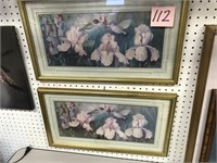2 FRAMED HUMMIMGBIRD PICTURES