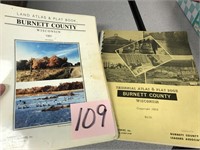 1968 & 1991 BURNETT COUNTY PLAT BOOKS
