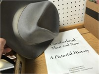 CUMBERLAND HISTORY BOOKLET & OLD JACOBSONS HAT