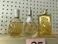 3 BOTTLES OF PERFUME