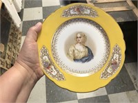 8 1/4" GERMAN DECORATIVE PLATE