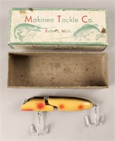 Makinen Tackle Co. Merry Widow Wooden Fishing Lure