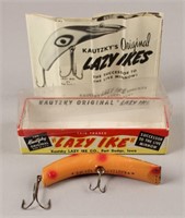 Kautzky's Lazy Ike Fishing Lure with Box & Paper