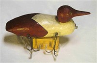 2004 Steve Robbins Musky Duck Ice Fishing Decoy #1