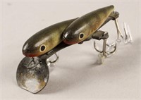 Staley Johnson Twin Minn Fishing Lure, Box & Paper