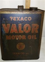 Vintage Texaco Valor Motor Oil Can