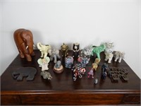 Collection of Elephant collectibles