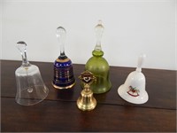 Grouping of Vintage Glass Bells
