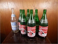 Lot of Vintage LaFayette Seltzer Bottles