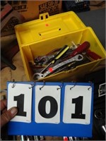 Small Tool Box with Misc. Screwdrivers, Wrenches