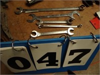 5--ASSORTED MAC END WRENCHES