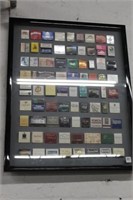 Framed Match Book collection