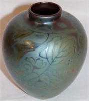 WELLER SICARD 5 1/2"H VASE, CAN'T FIND SIGNATURE