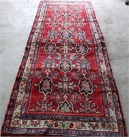 HAMEDAN RUG #118 3'6" X 9'4"