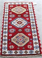 KAZAK RUG #144, 4'1" X 2'3"