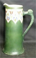 Large Green Hays Water Pitcher