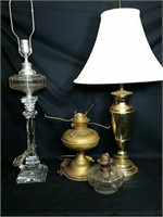 Three Misc. Vintage Lamps