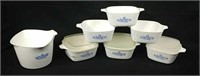 Ten Piece Cornflower Pattern Corningware