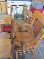 8 Chairs & Foot Stool