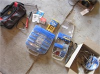 Drill Bits, Rotary Tool, Tool Bag, & Saw Blade