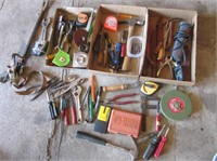 Tools, Crow Bar, Wrenches, & Electric Knife
